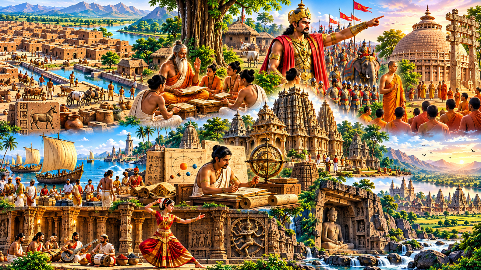 Ancient India_ A Timeless Epic Panorama